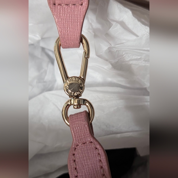 FURLA Tote, Pink- EUC - Picture 10 of 11